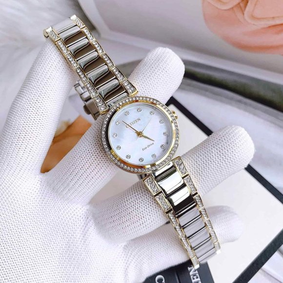 Sale! Citizen Women's Diamond Two-Tone Watch